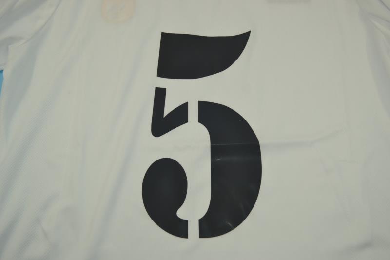 Camisa Real Madrid Home 01/02 - Versão Retrô "Zidane" Nº 5