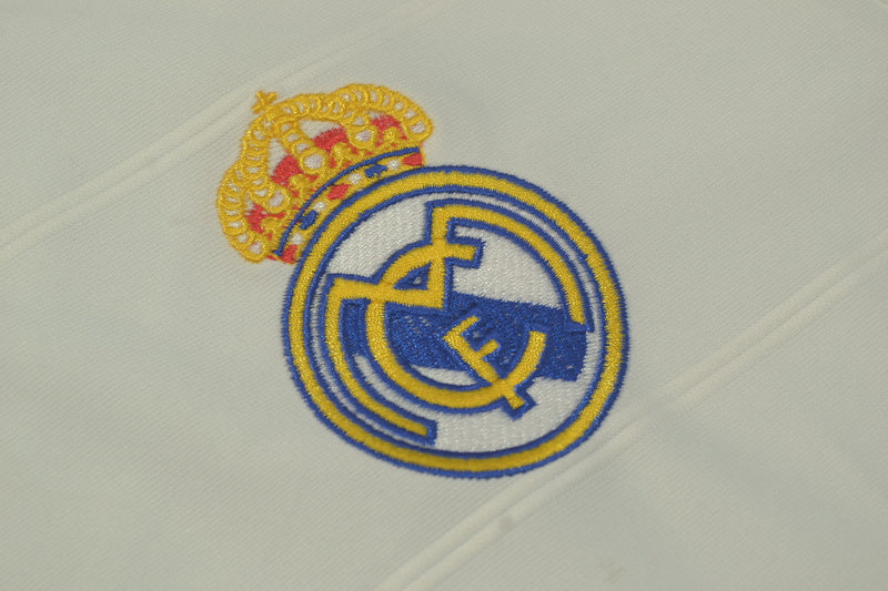 Camisa Real Madrid Manga Longa 13/14 - Versão Retrô "Raúl" Nº 7
