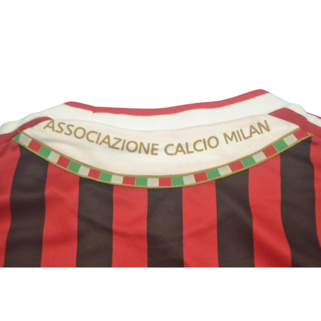 Camisa Retrô Milan Home 11/12
