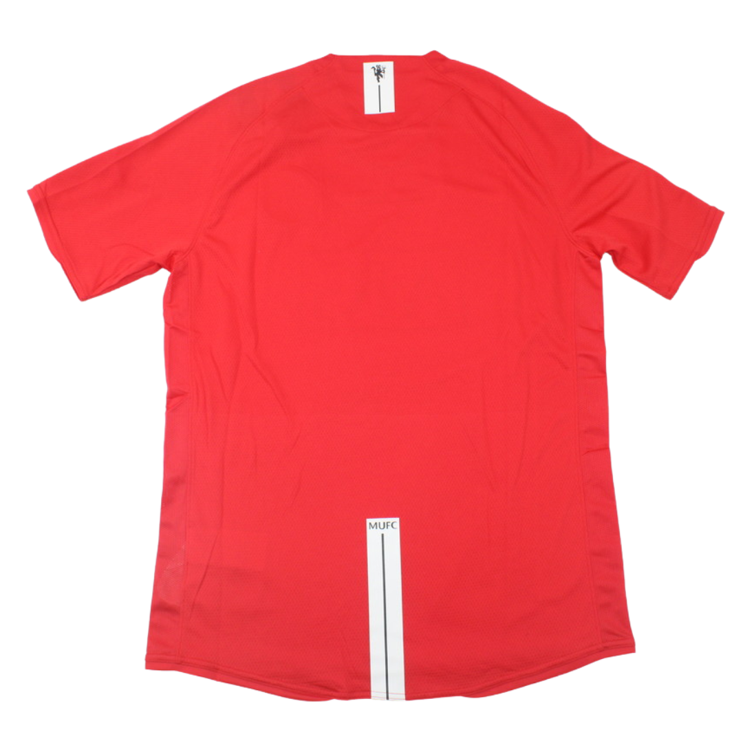 Camisa Manchester United UCL Final 3 Estrelas 07/08 - Versão Retrô