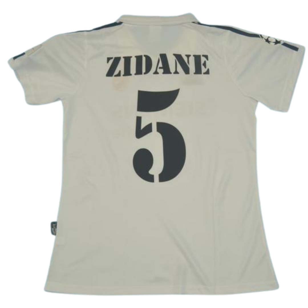 Camisa Real Madrid Home 02/03 - Versão Retrô "Zidane" Nº 5