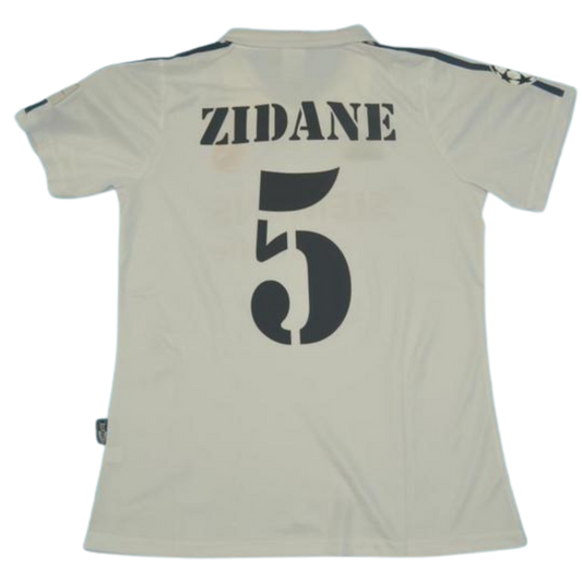 Camisa Real Madrid Home 02/03 - Versão Retrô "Zidane" Nº 5