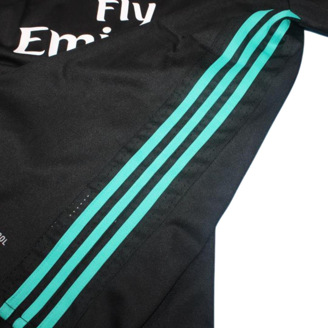 Camisa Real Madrid Manga Longa Away 17/18 - Versão Retrô