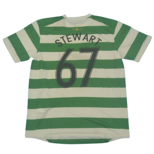 Camisa Celtic Home 07/08 - Versão Retrô "Stewart" Nº 67