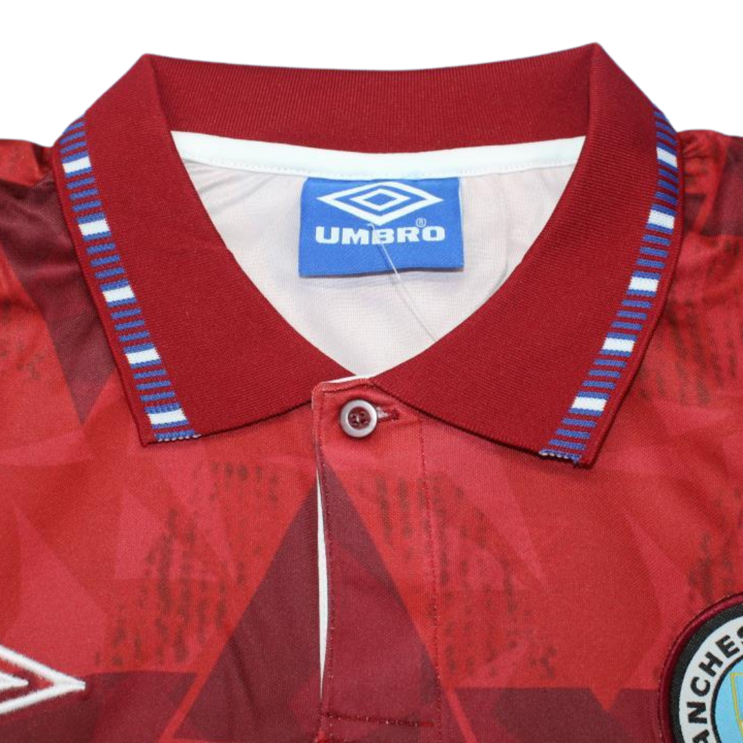 Camisa Manchester City Away 1991 - Versão Retrô