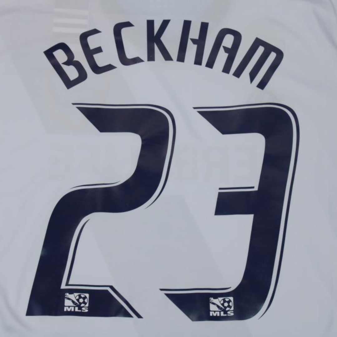Camisa LA Galaxy Home 11/12 - Versão Retrô "Beckham" Nº 23