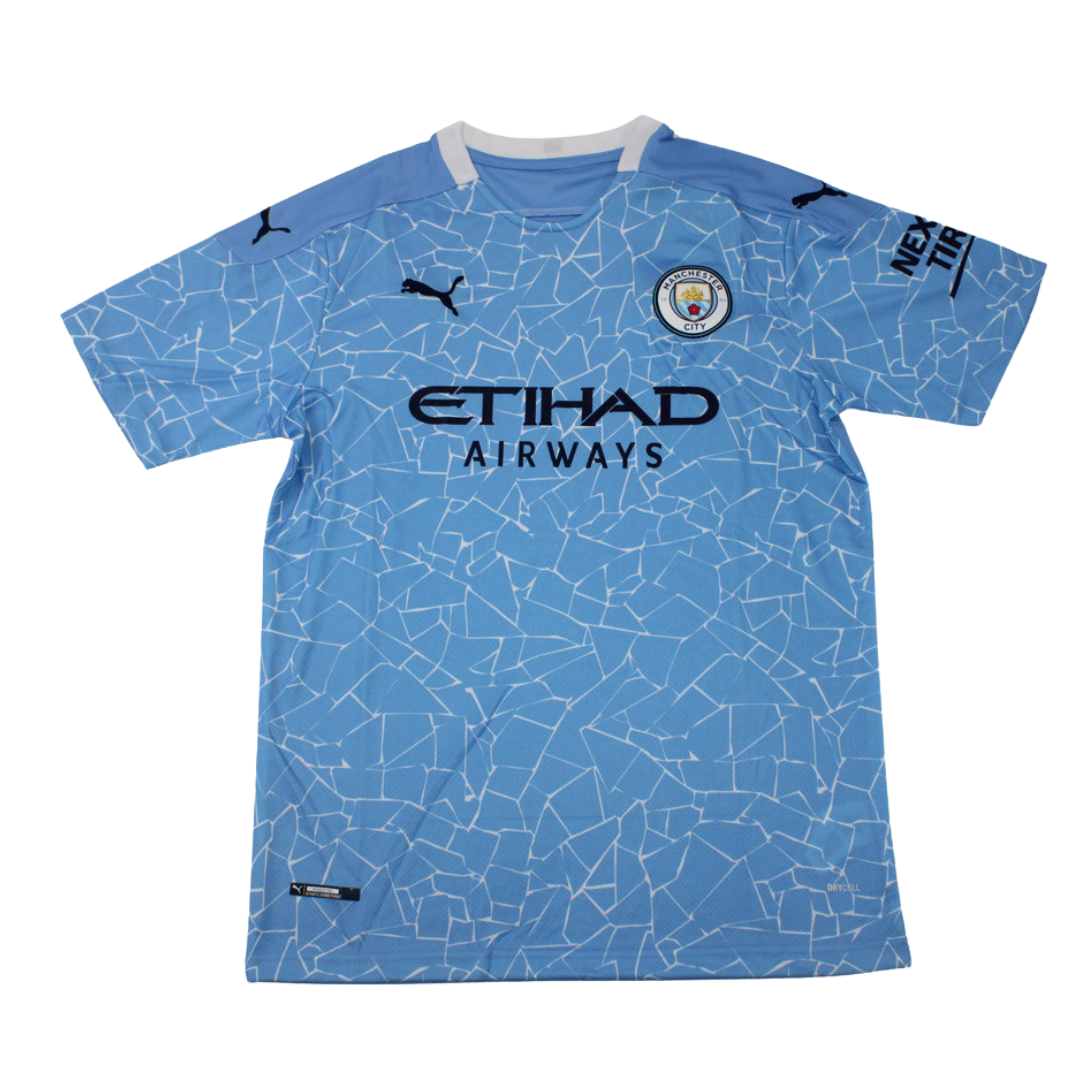 Camisa Manchester City Home 20/21 - Versão Retrô