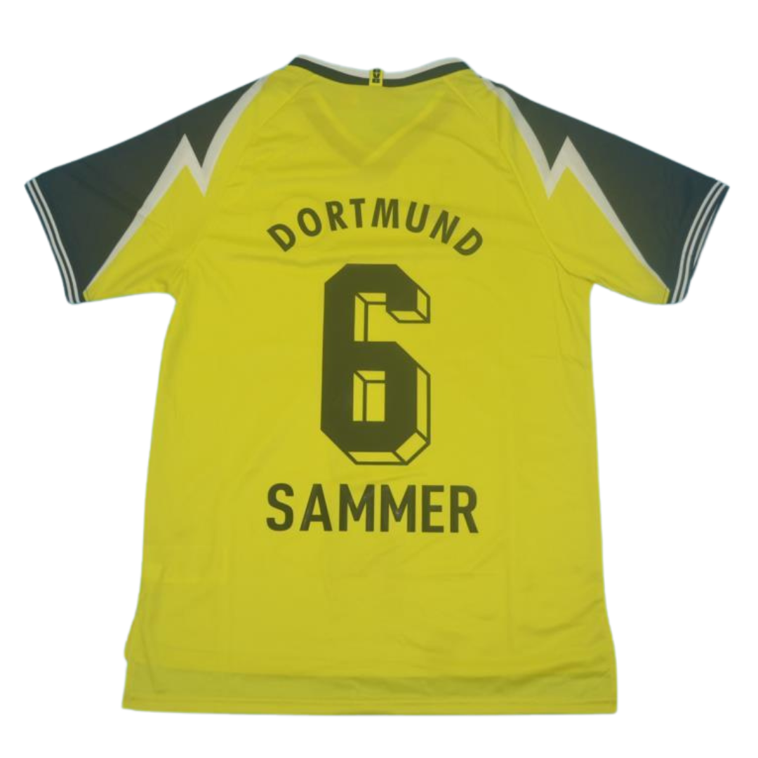 Camisa Borussia Dortmund Home 95/96 - Versão Retrô "Sammer" N° 6