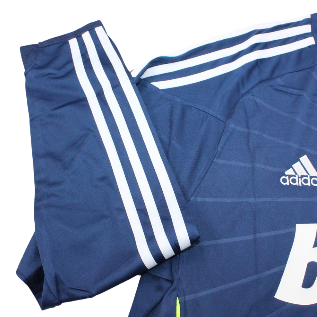 Camisa Real Madrid Manga Longa Away 10/11 - Versão Retrô