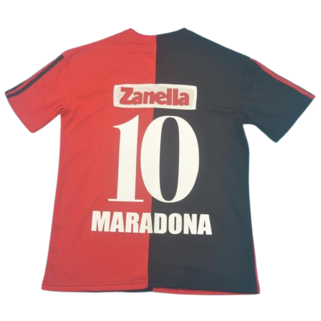 Camisa Newells Old Boys Home 1993 - Versão Retrô "Maradona" N° 10