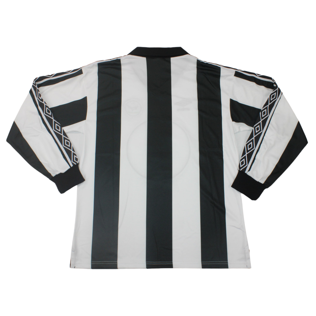 Camisa Newcastle United Manga Longa Home 80/82 - Versão Retrô