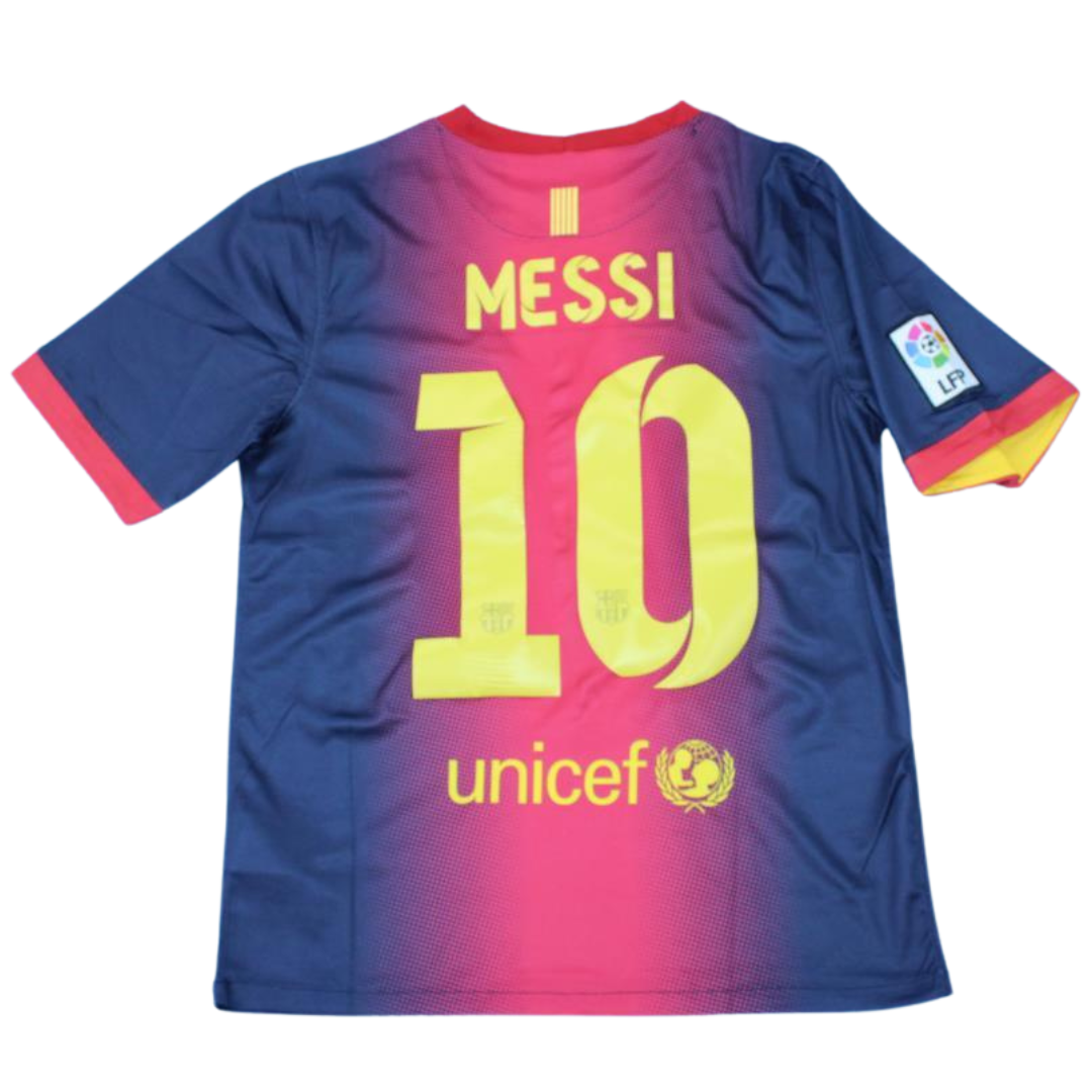 Camisa Barcelona Home 12/13 - Versão Retrô "Messi" Nº 10