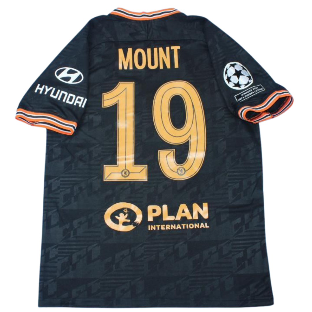 Camisa Chelsea Third Away 19/20 - Versão Retrô "Mount" Nº 19