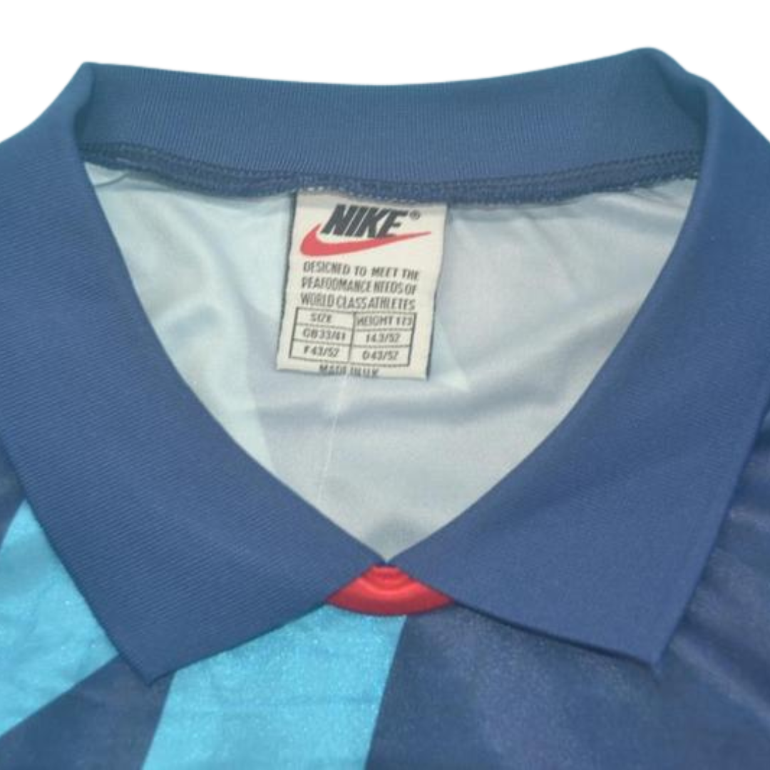 Camisa Arsenal Away 95/96 - Versão Retrô "Bergkamp" Nº 10