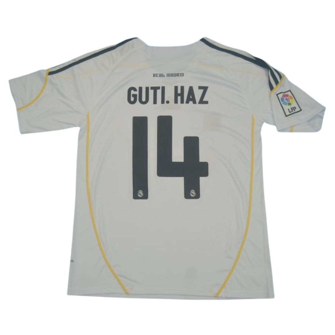 Camisa Real Madrid Home 09/10 - Versão Retrô "Guti. Haz" Nº 14