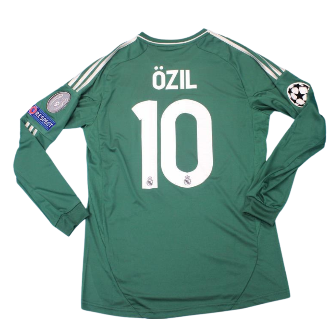 Camisa Real Madrid Manga Longa 12/13 - Versão Retrô "Özil" Nº 10