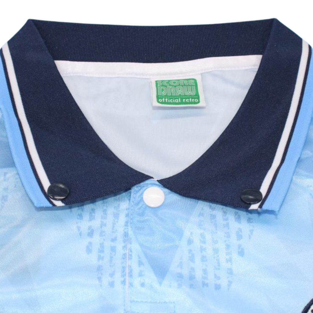 Camisa Manchester City Home 88/90 - Versão Retrô "Quinn" Nº 9