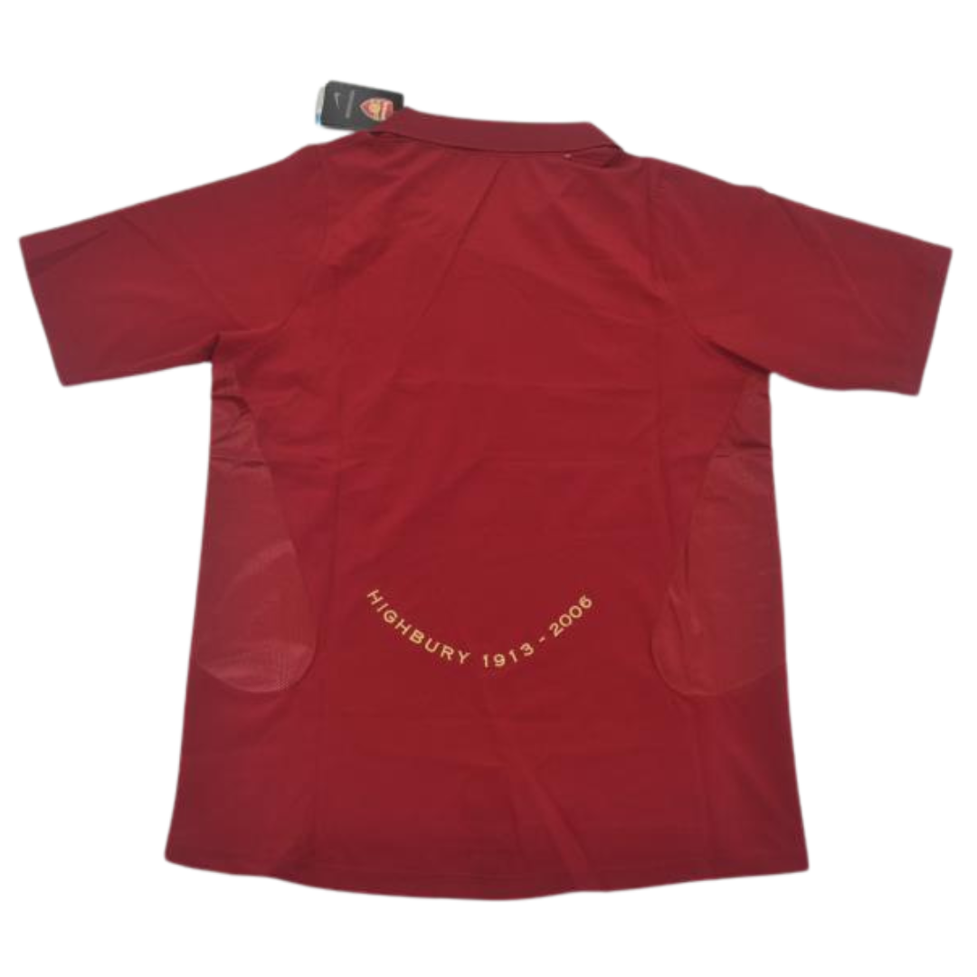 Camisa Arsenal Home 05/06 - Versão Retrô