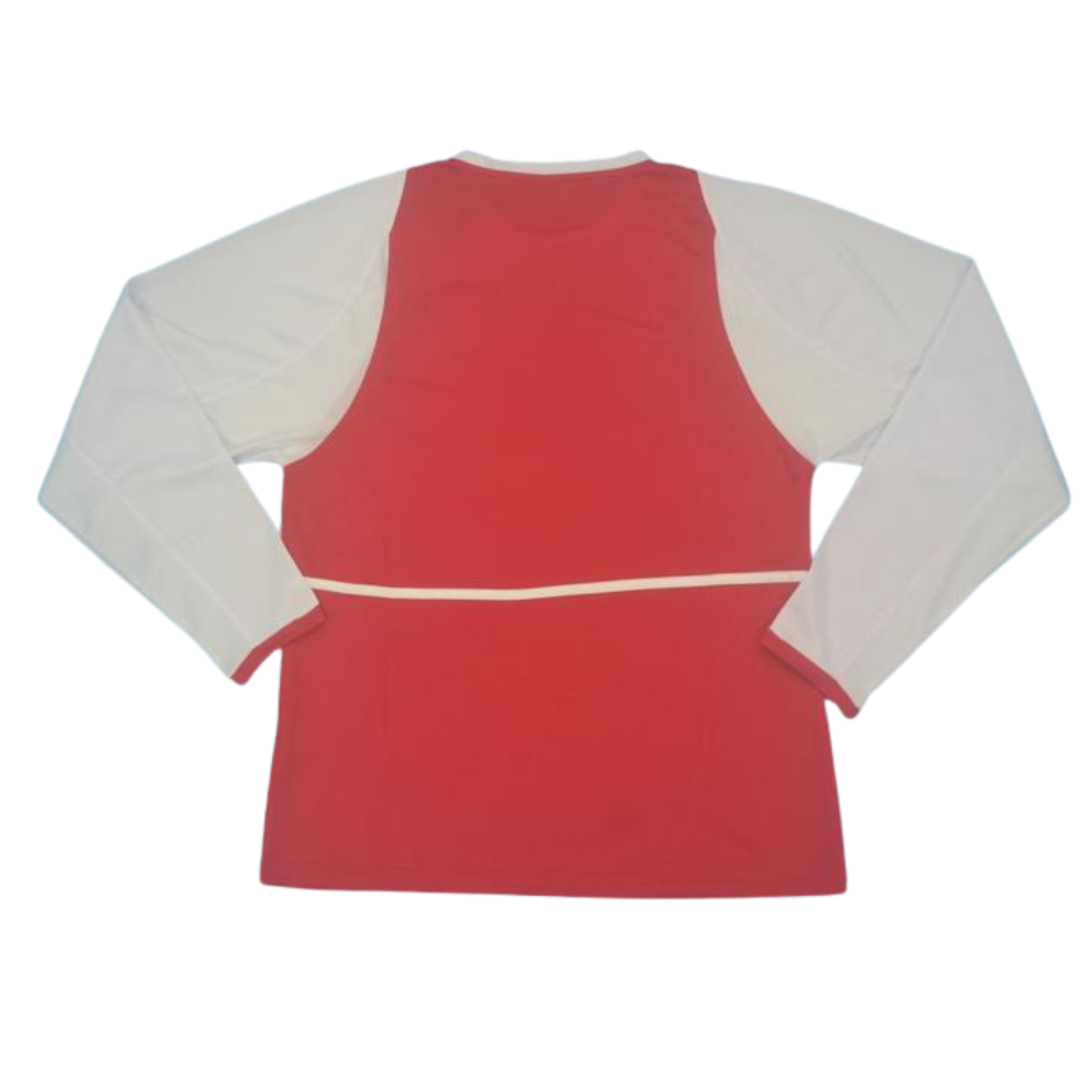 Camisa Arsenal Manga Longa Home 02/04 - Versão Retrô