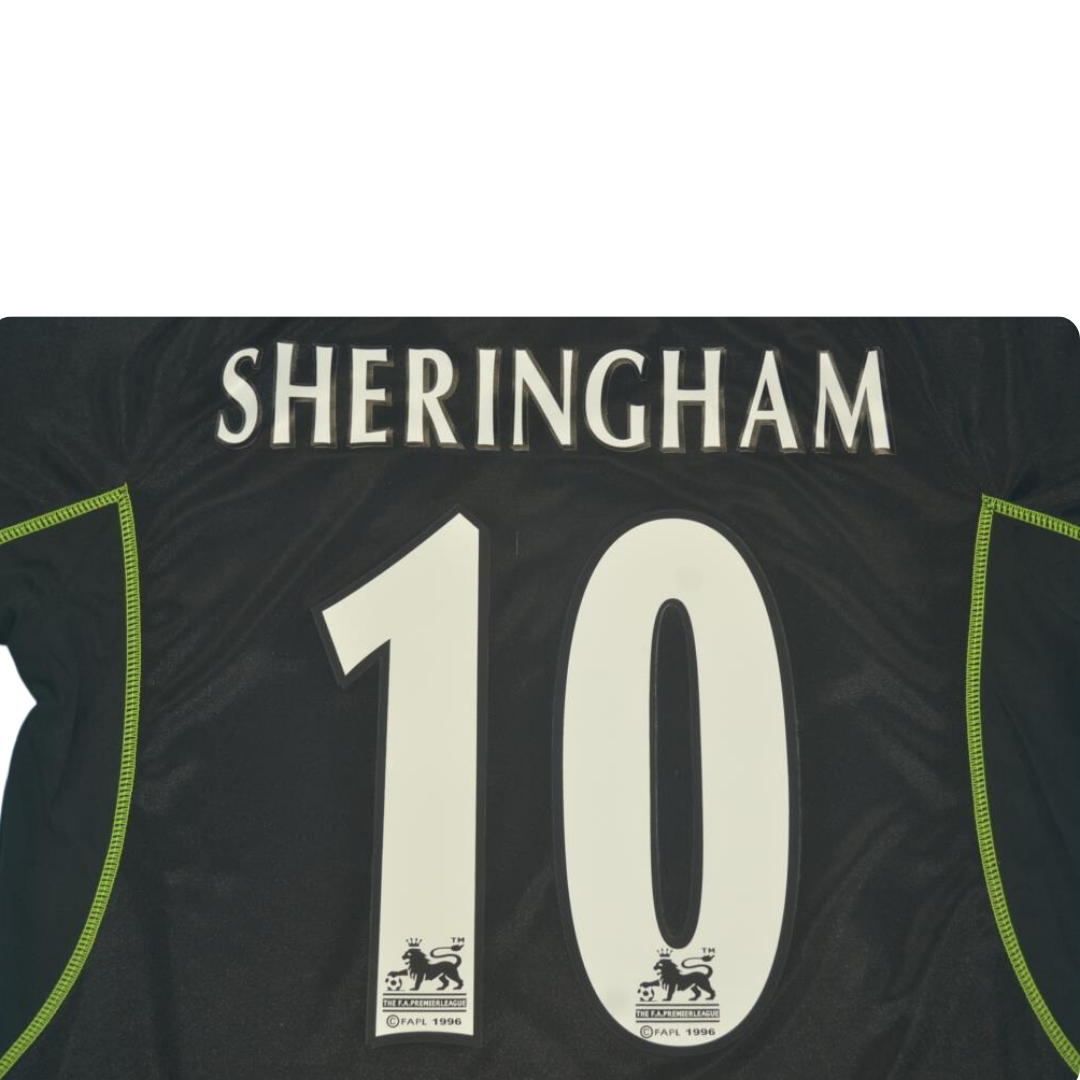 Camisa Manchester United Away 98/00 - Versão Retrô "Sheringham" Nº 10
