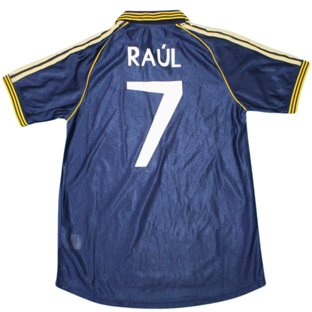 Camisa Real Madrid Away 98/99 - Versão Retrô "Raúl" Nº 7