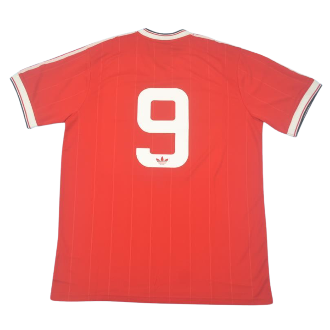 Camisa Manchester United Home 82/84- Versão Retrô  Nº 9