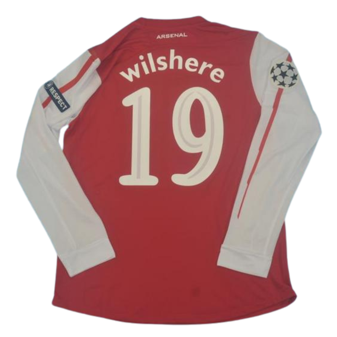 Camisa Arsenal Manga Longa 11/12 - Versão Retrô "Wilshere" Nº 19