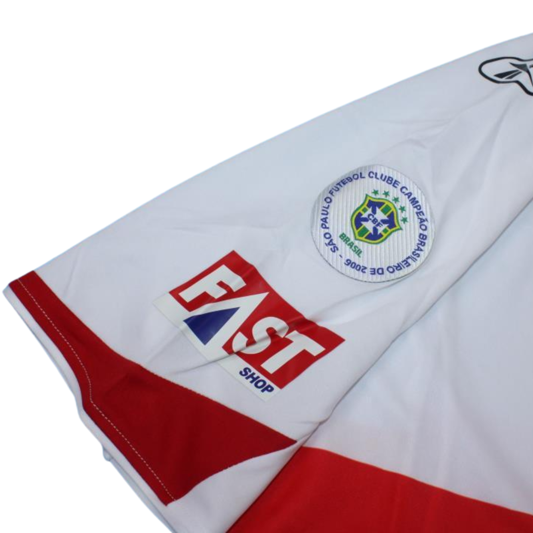 Camisa São Paulo Home 06/07 - Versão Retrô "Souza" Nº 10