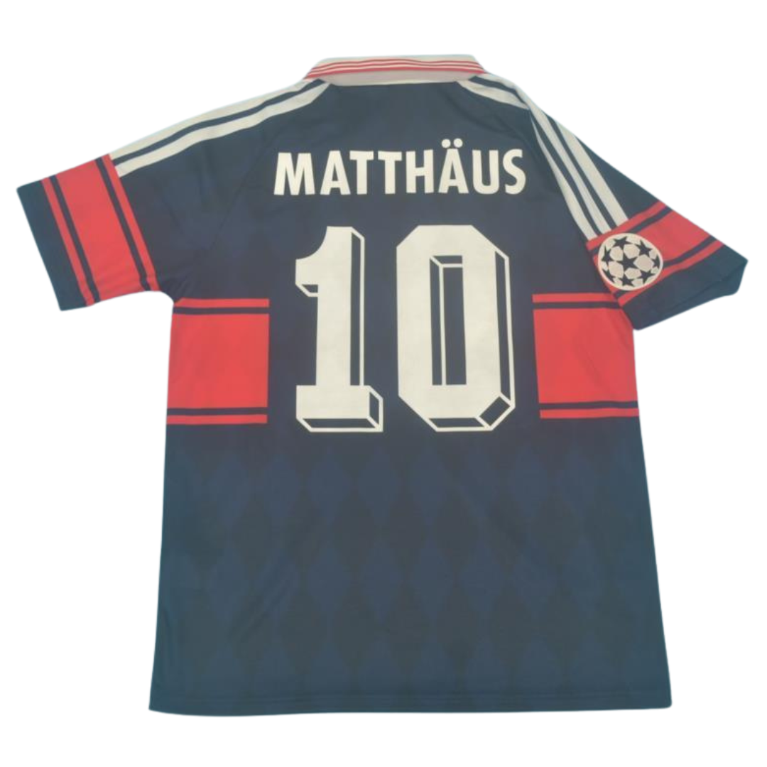Camisa Bayern de Munique Away 97/98 - Versão Retrô "Matthäus" N° 10