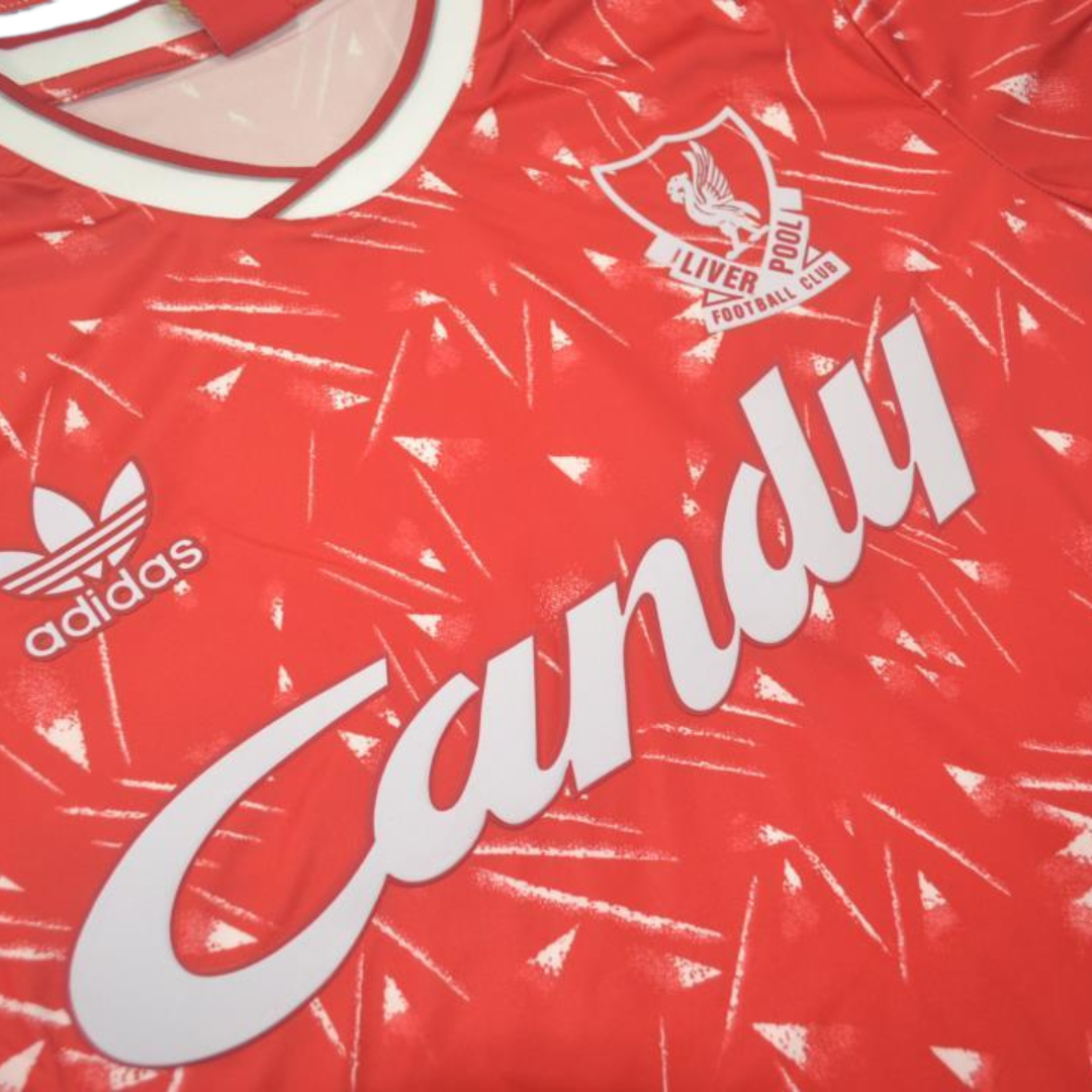 Camisa Liverpool Home 89/91 - Versão Retrô Nº 4