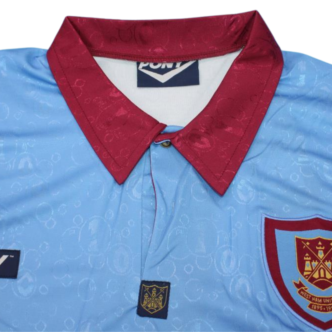 Camisa West Ham United Manga Longa 95/97 - Versão Retrô "Lampard" Nº 26