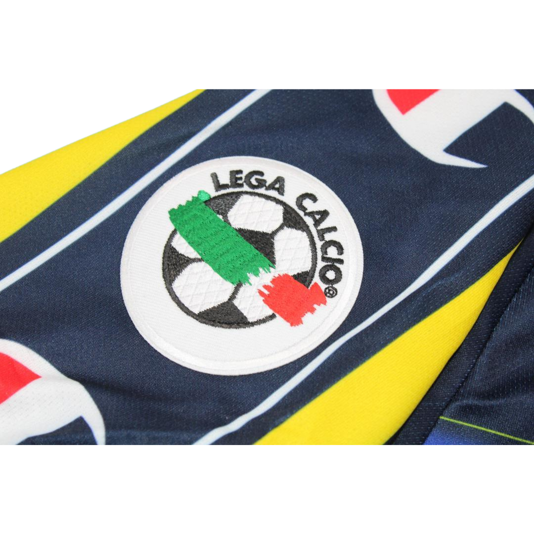 Camisa Retrô Parma Away Serie A Versão 99/00 "F.Cannavaro" N°.17