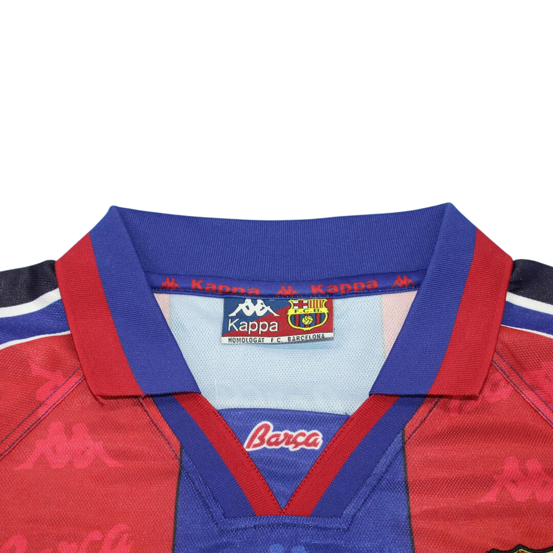 Camisa Retrô Barcelona Home 96/97 "Ronaldo" N°.9