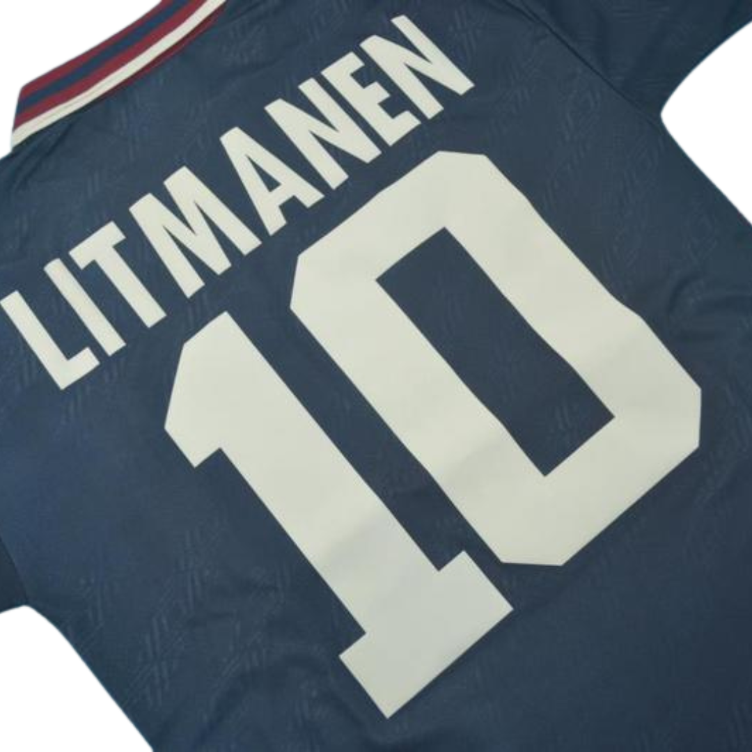 Camisa Ajax Away 94/95 - Versão Retrô "Litmanen" Nº 10