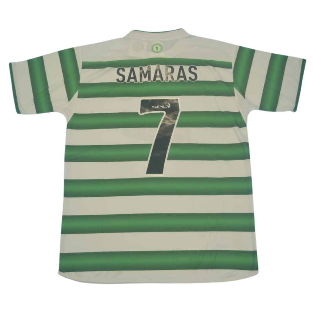 Camisa Celtic Home 03/04 - Versão Retrô "Samaras" Nº 7