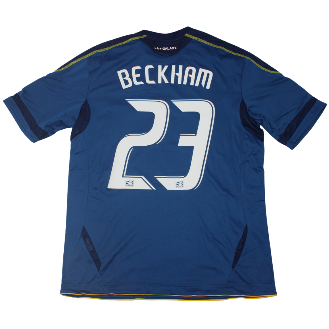 Camisa LA Galaxy Away 11/12 - Versão Retrô "Beckham" Nº 23