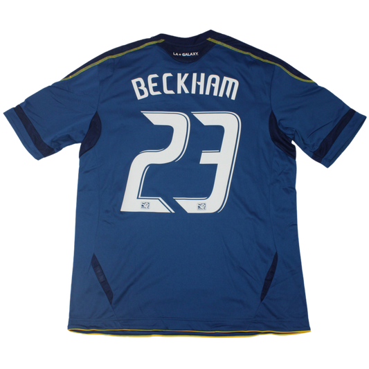 Camisa LA Galaxy Away 11/12 - Versão Retrô "Beckham" Nº 23