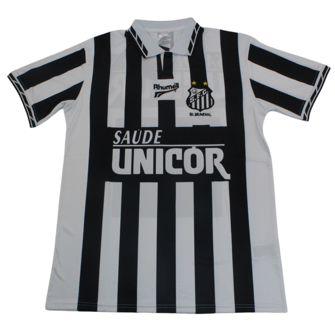 Camisa Santos Away 1996 - Versão Retrô "M.Assunção" Nº 5