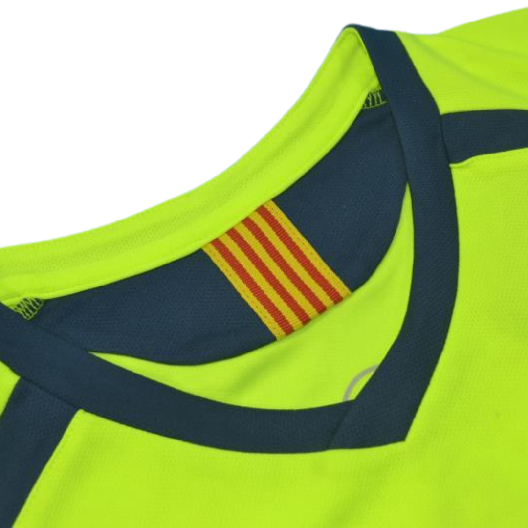 Camisa Barcelona Away 05/06 - Versão Retrô "Ronaldinho" Nº 10