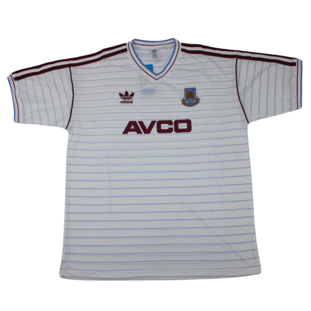 Camisa West Ham Away 1986 - Versão Retrô