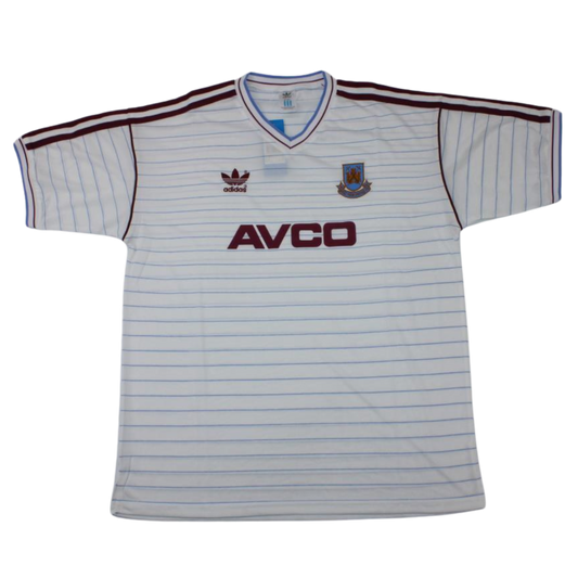 Camisa West Ham Away 1986 - Versão Retrô