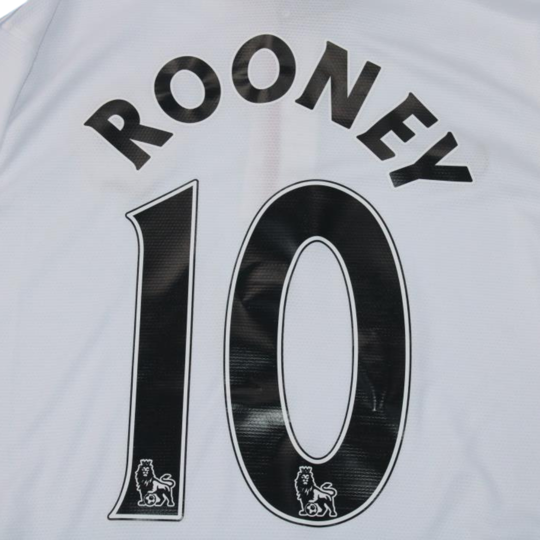 Camisa Manchester United Away 12/14 - Versão Retrô "Rooney" Nº 10