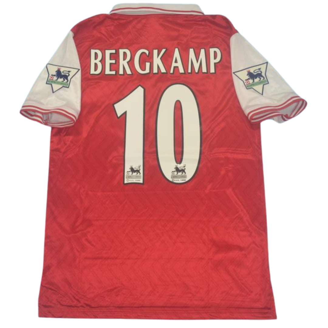 Camisa Arsenal Home 96/98 - Versão Retrô "Bergkamp" Nº 10