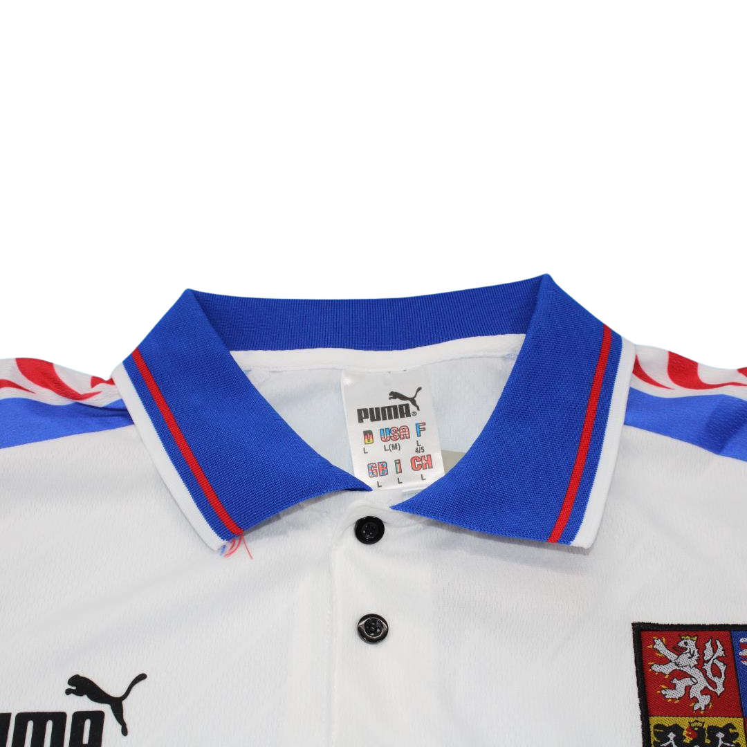 Camisa Retrô Rep Tcheca Away 1996
