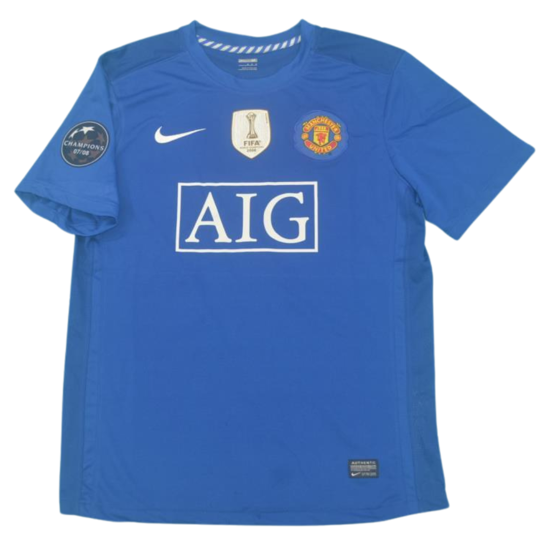 Camisa Manchester United Away 08/09 - Versão Retrô "Cristiano Ronaldo" Nº 7