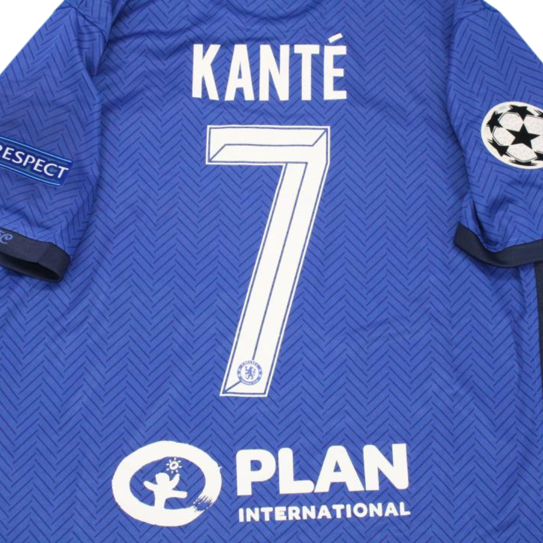 Camisa Chelsea UCL Final 20/21 - Versão Retrô "Kanté" Nº 7