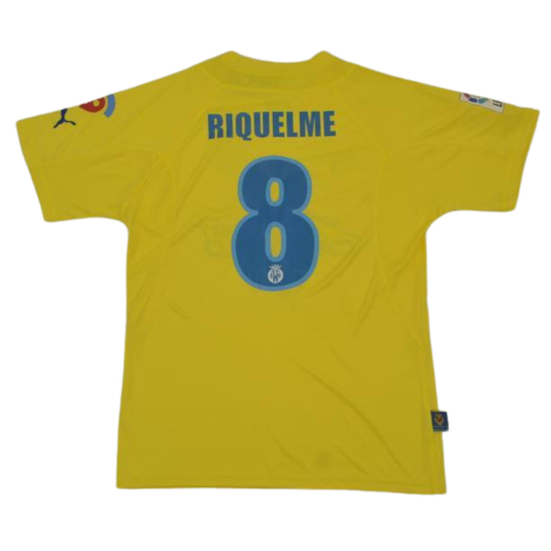Camisa Villarreal Home 05/06 - Versão Retrô "Riquelme" Nº 8