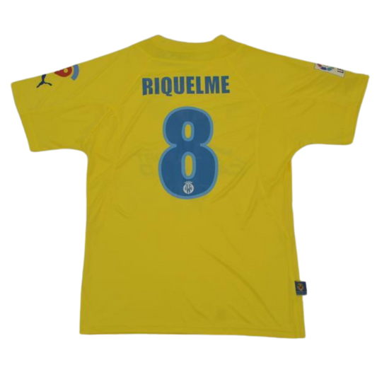 Camisa Villarreal Home 05/06 - Versão Retrô "Riquelme" Nº 8