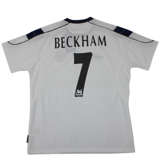 Camisa Manchester United Away 99/00 - Versão Retrô "Beckham" Nº 7