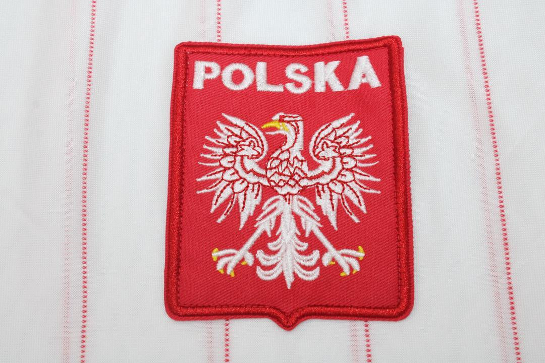 Camisa Polônia Home 1982 - Versão Retrô